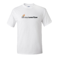 Stack Overflow T-Shirt (White)