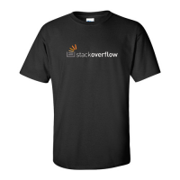 Stack Overflow T-Shirt (Black)